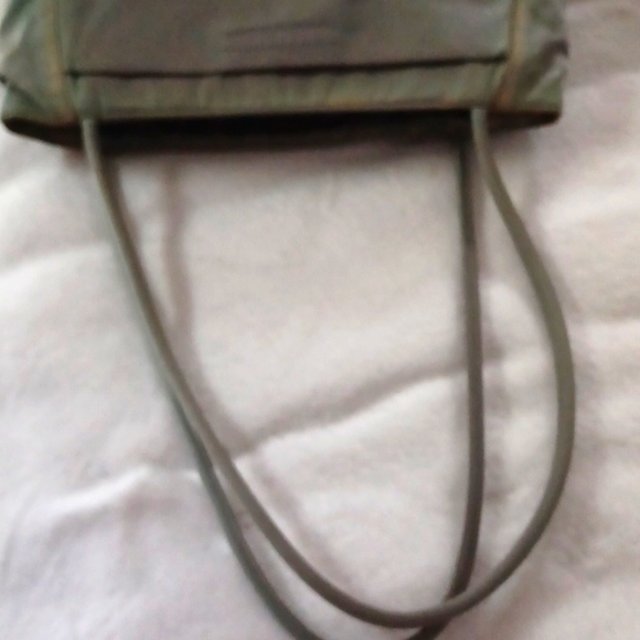 Prada Green Nylon Shoulder Tote - Picture 6 of 8